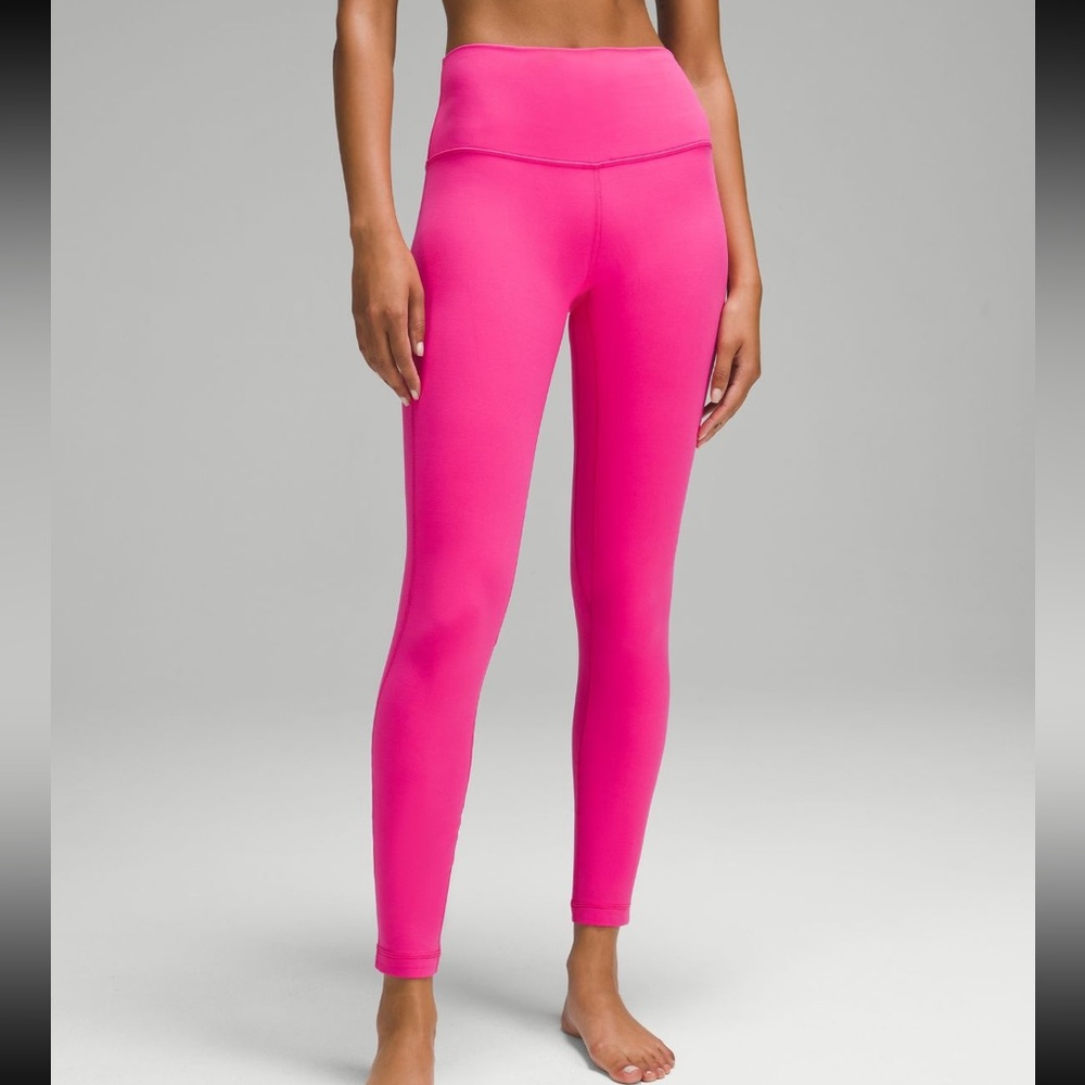 DISCONTINUED lululemon sonic pink align 28 inch leggings